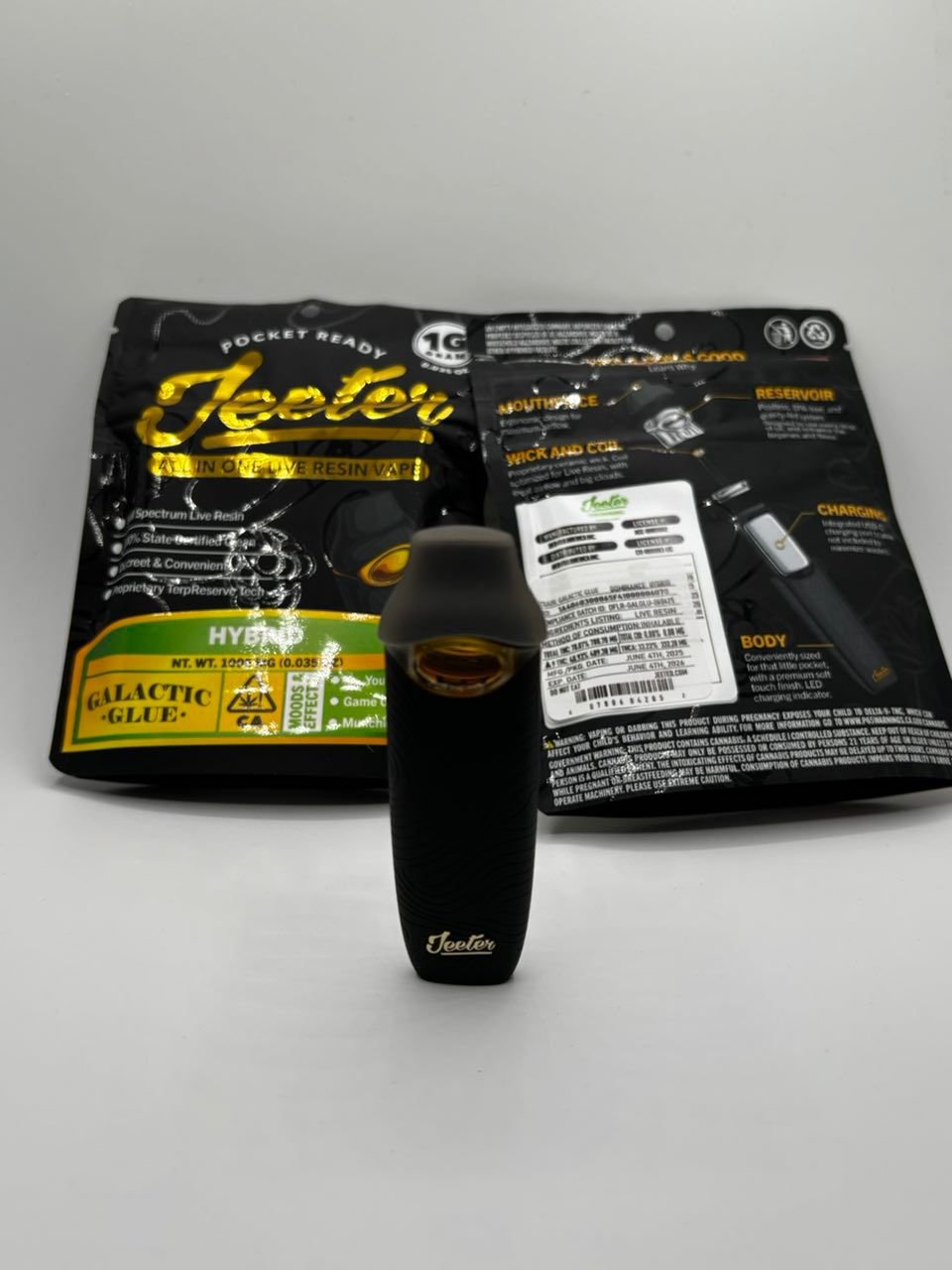 JEETER 1G VAPE LIVE RESIN