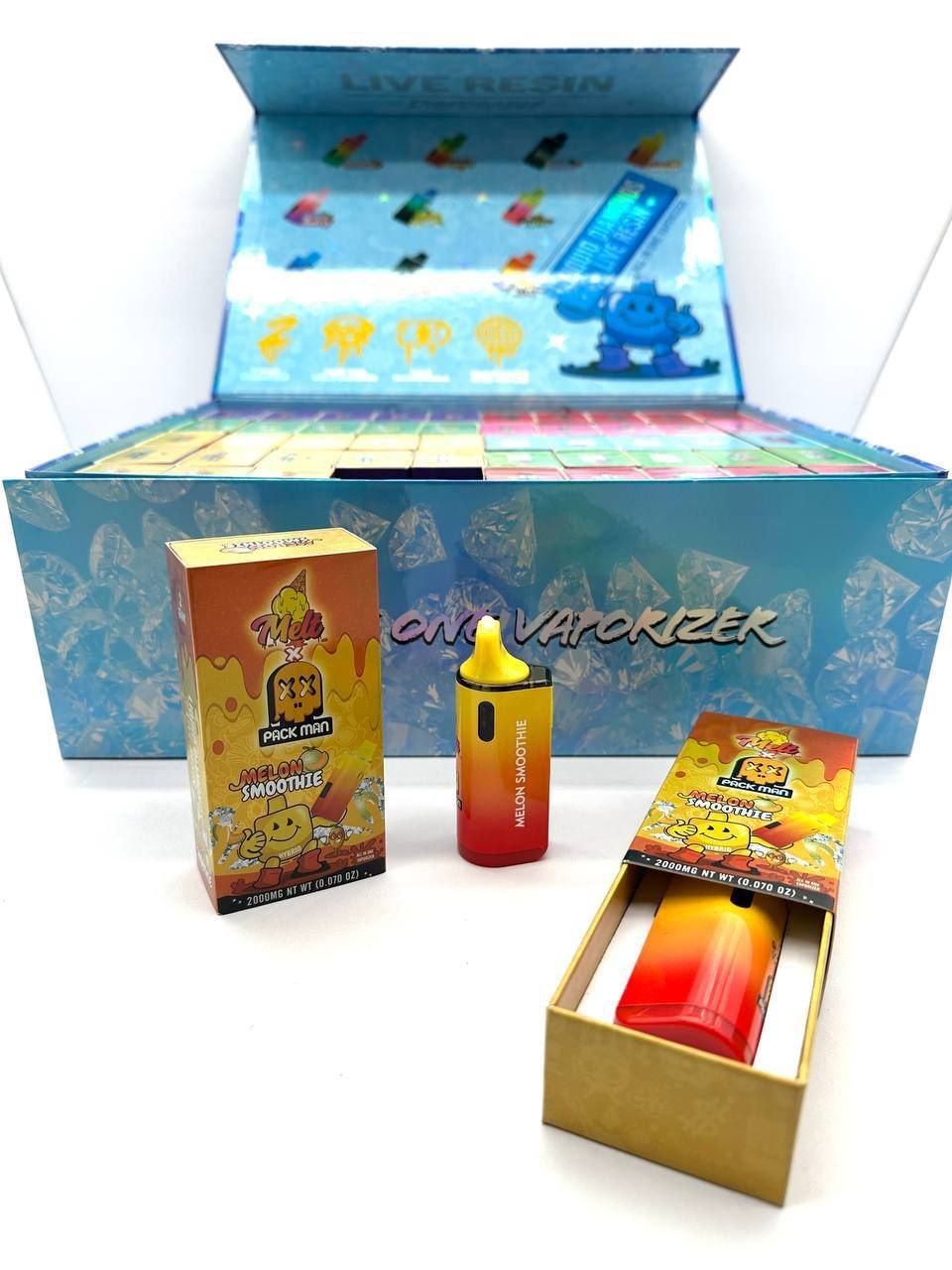 MELT X PACKMAN 2G DISPOSABLE LIQUID DIAMONDS + LIVE RESIN - Image 3