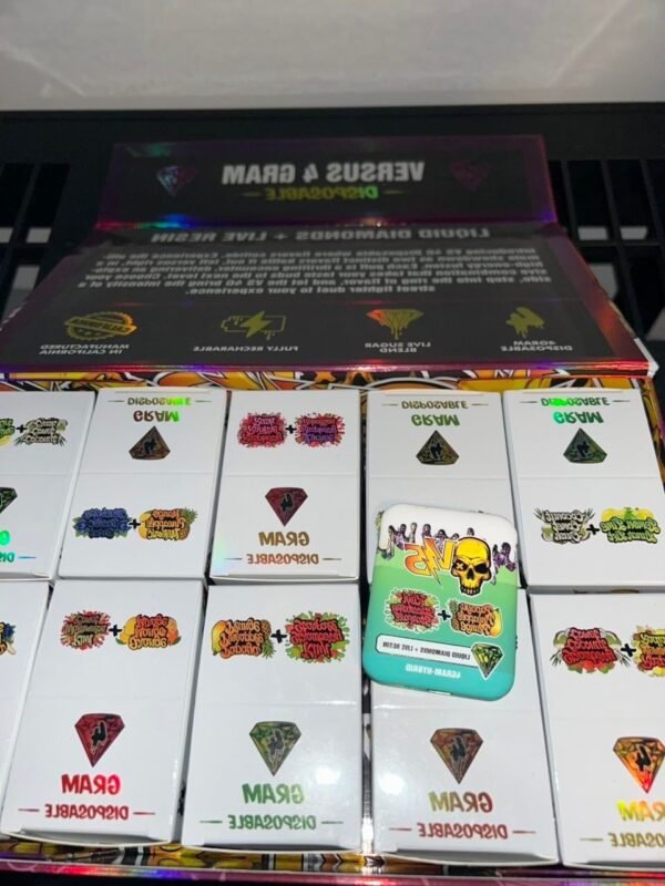 VERSUS 4GRAM DISPOSABLE LIQIUD DIAMOND + LIVE RESIN