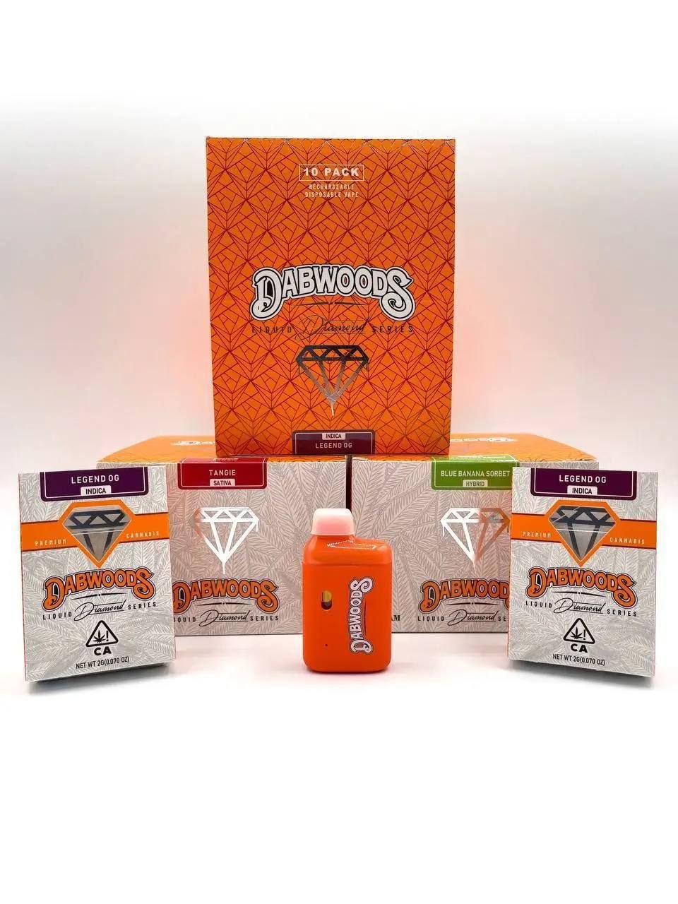 DABWOODS 2G DISPOSABLE LIQIUD DIAMOND SERIES