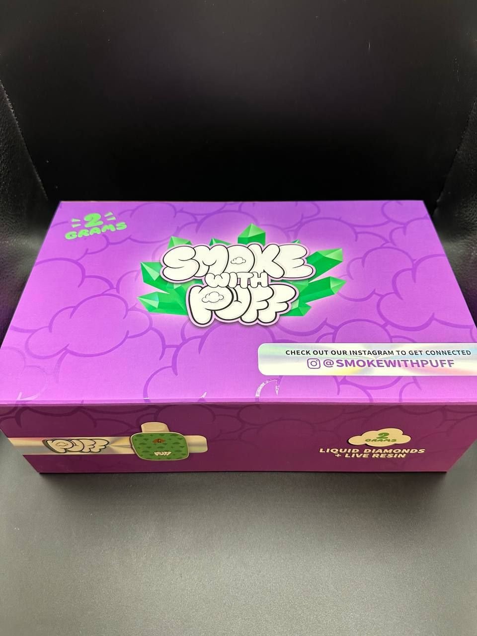 SMOKE WITH PUFF 2G DISPOSABLE LIQIUD DIAMONDS + LIVE RESIN - Image 4