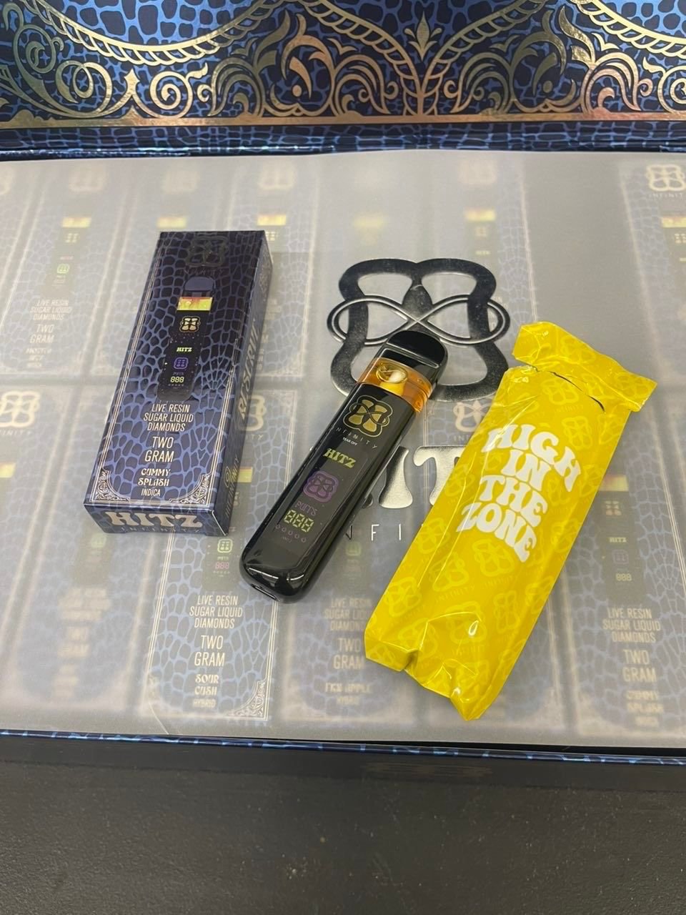 HITZ  INFINITY 2G DISPOSABLE BLUE LABEL EDITION