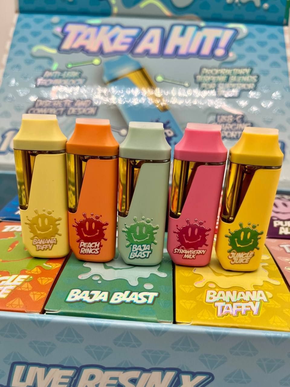 TANK'D 2G DISPOSABLE LIVE RESIN X LIQIUD DIAMONDS - Image 3