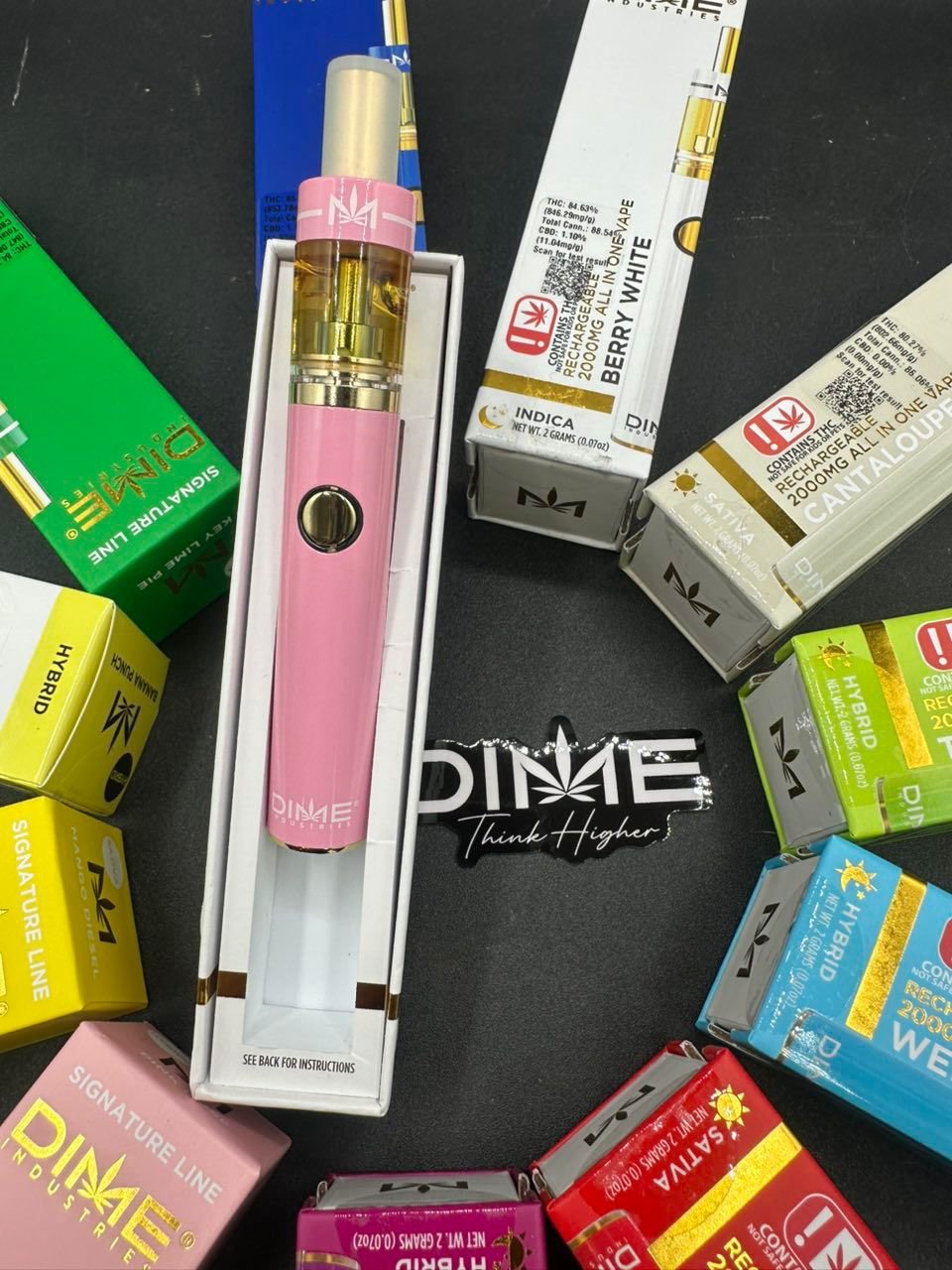 DIME 2G DISPOSABLE 2000MG ALL IN ONE