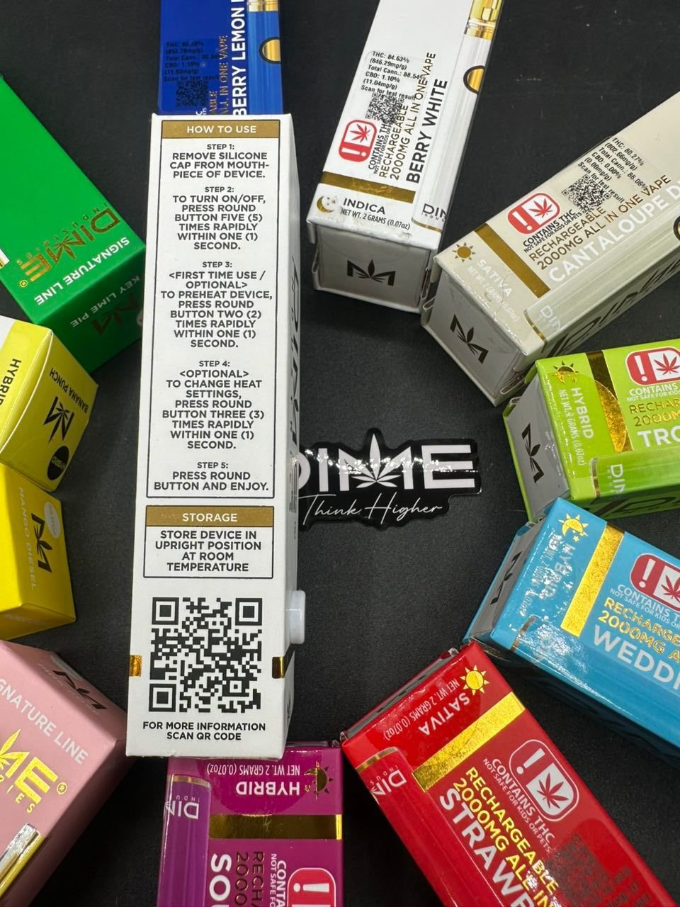 DIME 2G DISPOSABLE 2000MG ALL IN ONE - Image 3