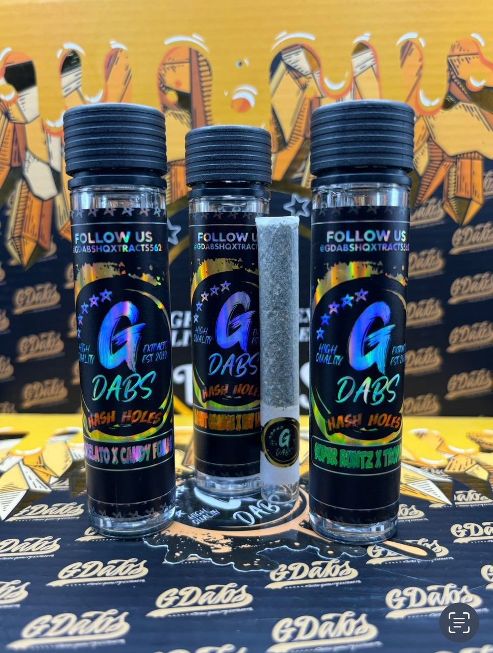 G DABS HASH HOLES PRE ROLE - Image 3