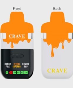 crave meds 2g dual chamber, crave meds, crave meds carts, crave carts, crave cart