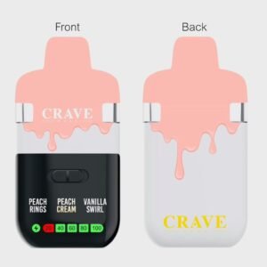 CRAVE MEDS 2G DISPOSABLE DUAL CHAMBER