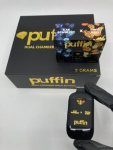 puffin 2g disposable gold edition, puffin disposable, puffins carts, 2g puffins, puffin carts