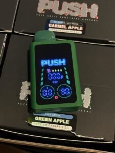 push 2g green edition with screen, push dispo, push disposable, push pens, push carts vape
